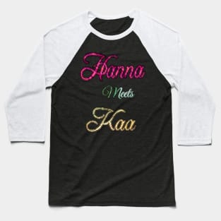 Hanna Meets Kaa title Baseball T-Shirt